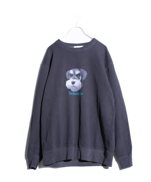 GLOSTER(グロスター)の「【GLOSTER/グロスター】DOG&CAT 犬猫ピグメント クルーネックスウェット(スウェット・メンズ・ブラック系その他3/ブラック系その他5/ブラック系その他/ブラック系その他6/ブラック系その他2/ブラック系その他4・S/M/L)」の12枚目の写真