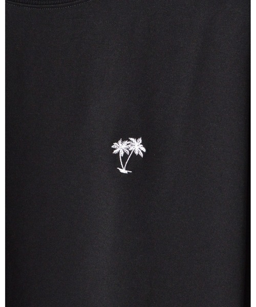 Sunny Smith(サニースミス)の「11.6ウルトラヘビーオンス Heavy Smithヤシの木柄 ワンポイント刺繍Tee(Tシャツ/カットソー・メンズ・チャコールグレー/ブラック/オフホワイト・LARGE/MEDIUM)」の21枚目の写真