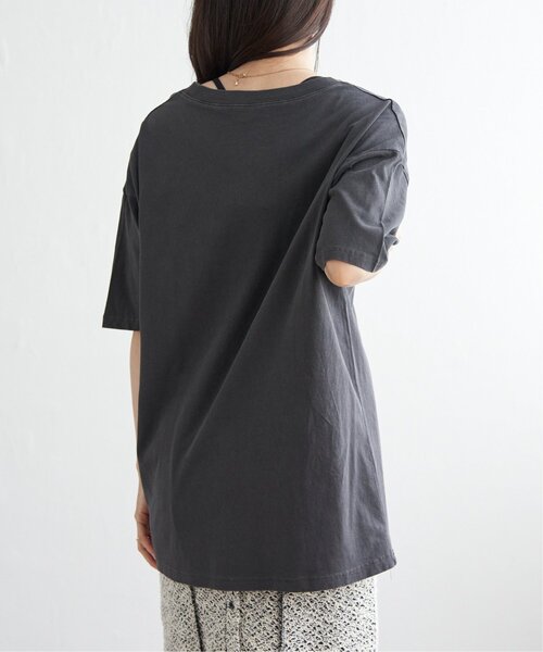 VENCEEXCHANGE(ヴァンスエクスチェンジ)の「カラフルロゴTシャツ(Tシャツ/カットソー・レディース・ライトブルー/アイボリー/チャコール・FREE)」の22枚目の写真