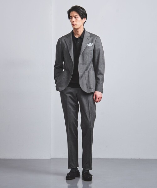 UNITED ARROWS(ユナイテッドアローズ)の「メランジ グレンプレイド シングル3ボタン テーラードジャケット COMFORT EASY-MODEL(テーラードジャケット・メンズ・ダークグレー・50/48/46/44/52)」の15枚目の写真