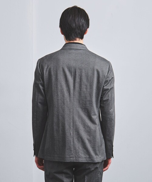UNITED ARROWS(ユナイテッドアローズ)の「メランジ グレンプレイド シングル3ボタン テーラードジャケット COMFORT EASY-MODEL(テーラードジャケット・メンズ・ダークグレー・50/48/46/44/52)」の9枚目の写真