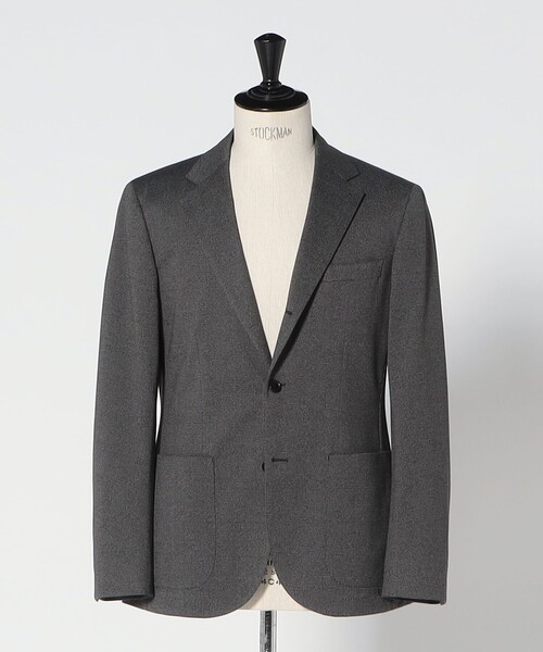 UNITED ARROWS(ユナイテッドアローズ)の「メランジ グレンプレイド シングル3ボタン テーラードジャケット COMFORT EASY-MODEL(テーラードジャケット・メンズ・ダークグレー・50/48/46/44/52)」の2枚目の写真