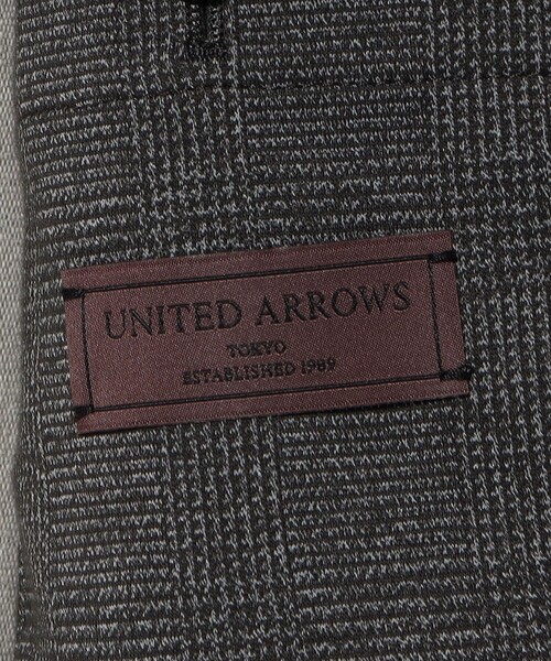 UNITED ARROWS(ユナイテッドアローズ)の「メランジ グレンプレイド シングル3ボタン テーラードジャケット COMFORT EASY-MODEL(テーラードジャケット・メンズ・ダークグレー・50/48/46/44/52)」の13枚目の写真