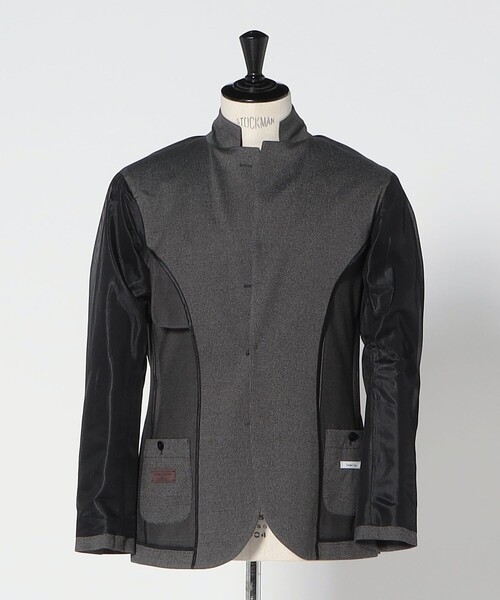 UNITED ARROWS(ユナイテッドアローズ)の「メランジ グレンプレイド シングル3ボタン テーラードジャケット COMFORT EASY-MODEL(テーラードジャケット・メンズ・ダークグレー・50/48/46/44/52)」の11枚目の写真