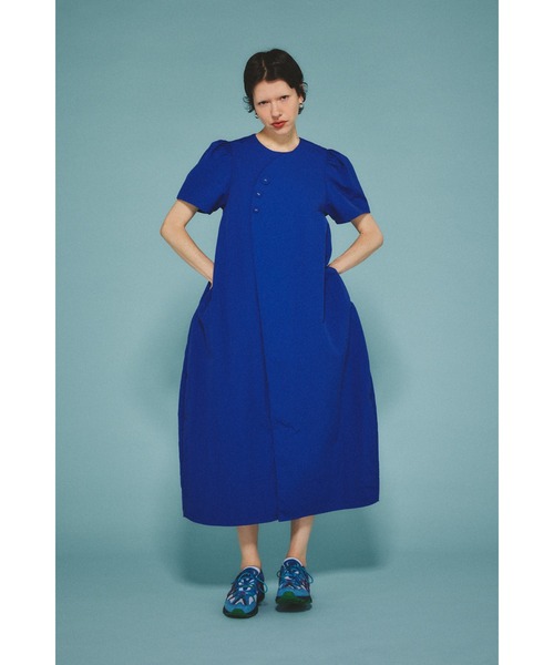 HeRIN.CYE ヘリンドットサイ　レイヤードドレス　ワンピース　ネイビー HeRIN.CYE（ヘリンドットサイ）の「Layered dress レイヤード