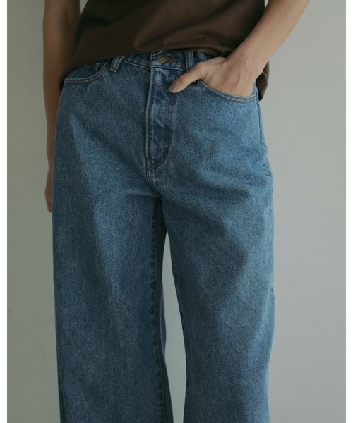 anukeアンヌーク Highwaist Baggy Denim Highwaist Baggy Denim（デニムパンツ）｜anuke（アンヌーク）の
