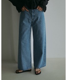 anukeアンヌーク Highwaist Baggy Denim anuke（アンヌーク）の「Highwaist Baggy Denim（デニムパンツ