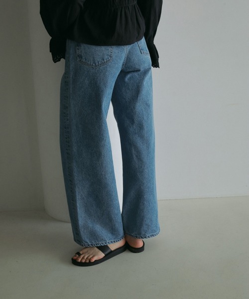 anuke アンヌーク Waist Tuck Denim デニム　36 ànuke online store（アンヌーク） / Waist Tuck DenimWaist