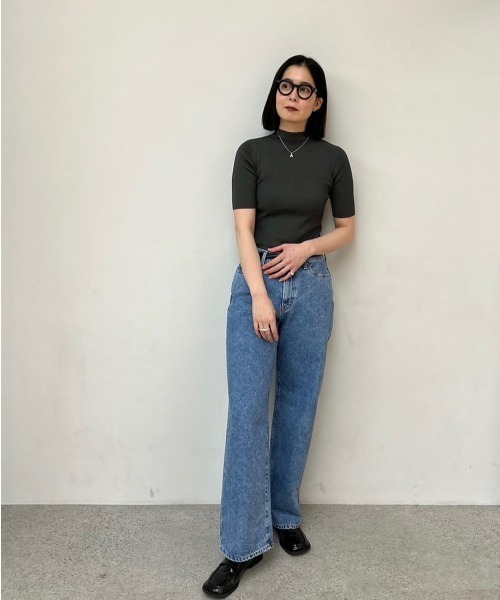 anuke アンヌーク　Highwaist Straight Denim デニム ànuke online store（アンヌーク） / Highwaist Straight