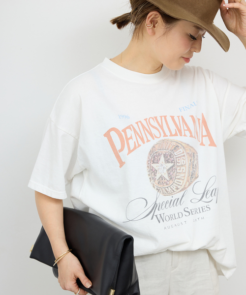 Deuxieme Classe(ドゥーズィエムクラス)の「*Gratifying Tシャツ(Tシャツ/カットソー・レディース・ホワイト・FREE)」の9枚目の写真