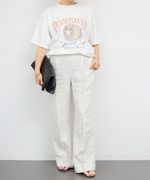 Deuxieme Classe(ドゥーズィエムクラス)の「*Gratifying Tシャツ(Tシャツ/カットソー・レディース・ホワイト・FREE)」の6枚目の写真