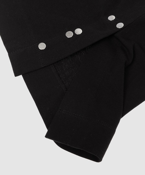 DRIES VAN NOTEN(ドリスヴァンノッテン)の「HECK EMB1603WK.SS.T-SHIRT(Tシャツ/カットソー・レディース・ブラック・XS/S)」の4枚目の写真