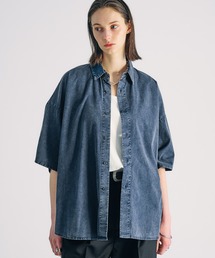 CHEMICAL WASH REGULAR SHIRT/ケミカルウォッシュレギュラーシャツ