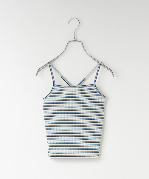 LOWRYS FARM（ローリーズファーム）の「【140-150サイズ】アメスリボーダーセットＳＷＩＭ　323962（水着・キッズ・ブラウン/ブルー・140cm/150cm）」の8枚目の写真