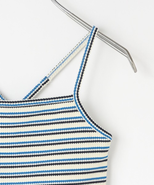 LOWRYS FARM（ローリーズファーム）の「【140-150サイズ】アメスリボーダーセットＳＷＩＭ　323962（水着・キッズ・ブラウン/ブルー・140cm/150cm）」の6枚目の写真