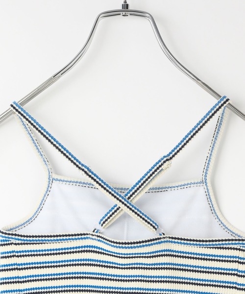 LOWRYS FARM（ローリーズファーム）の「【140-150サイズ】アメスリボーダーセットＳＷＩＭ　323962（水着・キッズ・ブラウン/ブルー・140cm/150cm）」の16枚目の写真