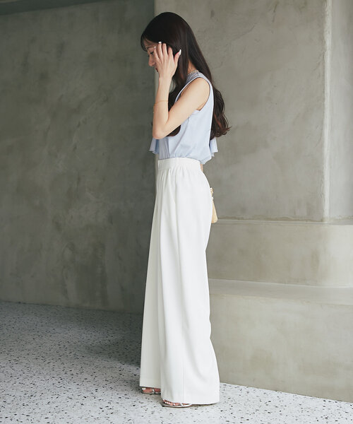 【新品タグ付き】La boutique BonBon アシメラッフルスカート 美シルエット】アシメラッフルスカート | La boutique BonBon
