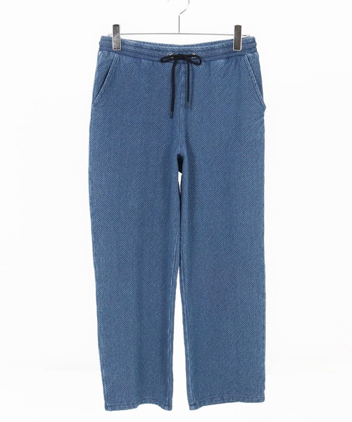 パンツ Genco Imports. mp13595- Jacquard Denim Wide Straight Pants ワイドストレートパンツ