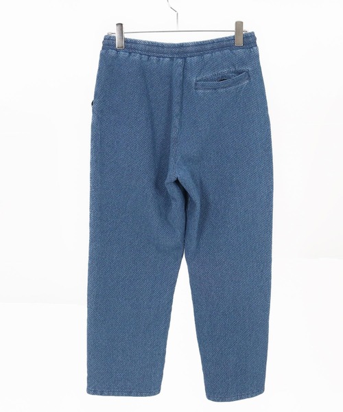 CAMBIO（カンビオ）の「mp13595- Jacquard Denim Wide Straight Pants ワイドストレートパンツ（その他パンツ・メンズ・コバルトブルー/ネイビー・S/M/L）」の18枚目の写真