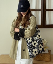 TONE SELECT GOODS | Liaa/花柄 ドット柄 トートバッグ A18609(トートバッグ)