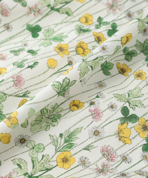 Petit Honfleur(プチオンフルール)の「2025年春夏【リバティシリーズ】プリントプルオーバー(Tシャツ/カットソー・レディース・ネイビー/ピンク/イエロー/ブルー・M/L)」の14枚目の写真