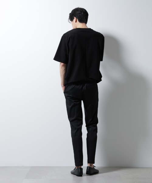 NANO universe（ナノユニバース）の「｢MC｣coveross(R) イージースラックス（スラックス・メンズ・チャコール/ブラック・S/M/L）」の8枚目の写真