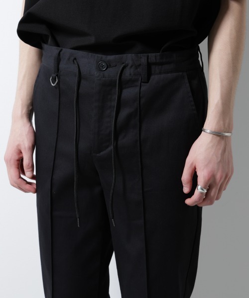 NANO universe（ナノユニバース）の「｢MC｣coveross(R) イージースラックス（スラックス・メンズ・チャコール/ブラック・S/M/L）」の20枚目の写真