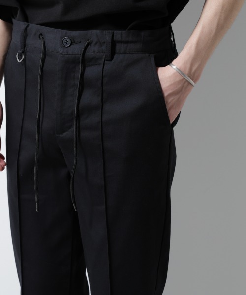 NANO universe（ナノユニバース）の「｢MC｣coveross(R) イージースラックス（スラックス・メンズ・チャコール/ブラック・S/M/L）」の21枚目の写真