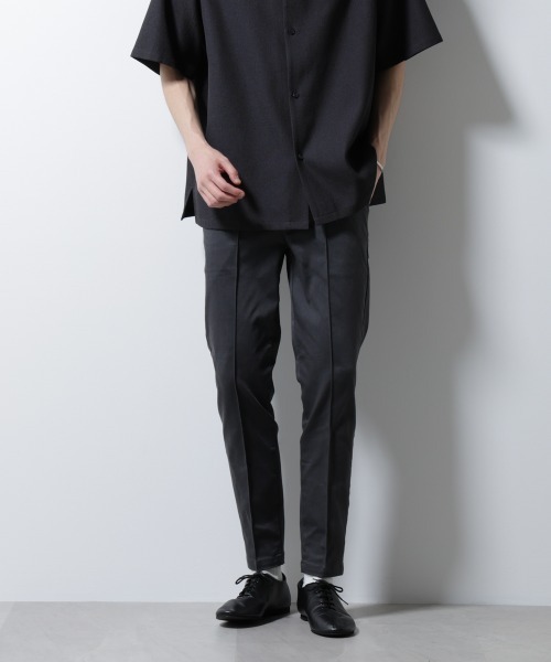 NANO universe（ナノユニバース）の「｢MC｣coveross(R) イージースラックス（スラックス・メンズ・チャコール/ブラック・S/M/L）」の10枚目の写真