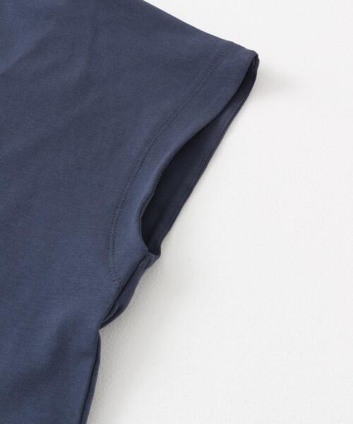 SENSE OF PLACE by URBAN RESEARCH(センスオブプレイスバイアーバンリサーチ)の「『UR TECH ひやサラクール』 クールタッチフレンチスリーブTシャツ(Tシャツ/カットソー・レディース・オフホワイト/ブラック/ネイビー/グリーン/レッド・ONE)」の16枚目の写真