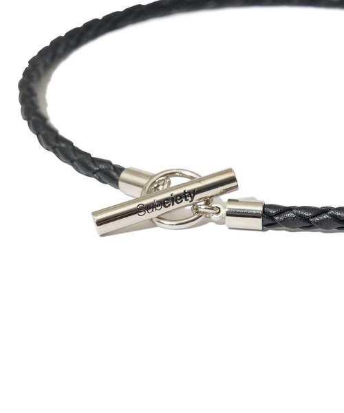 Mesh leather bracelet（ブレスレット）｜Subciety
