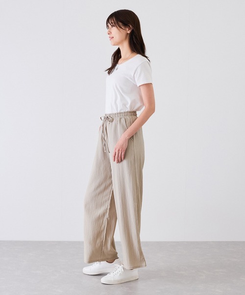 Jayro(ジャイロ)の「シャーリングウエストドロストパンツ(その他パンツ・レディース・ブラック/ブルー系その他4/ブラウン系その他3・FREE)」の10枚目の写真