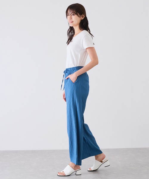 Jayro(ジャイロ)の「シャーリングウエストドロストパンツ(その他パンツ・レディース・ブラック/ブルー系その他4/ブラウン系その他3・FREE)」の16枚目の写真