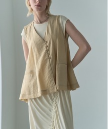 Muel Chic（ミュエルシック）の「Rozel sheer vest ローゼルシアーベスト（ベスト）」