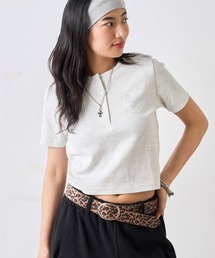 【WEB限定】ラインストーンヘンリーTEE