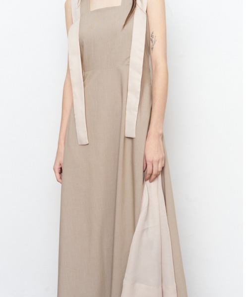 Muel Chic（ミュエルシック）の「Bailey one-piece ベイリーワンピース（ワンピース・レディース・ブラック×ホワイト/ベージュ/ブラック・FREE）」の17枚目の写真