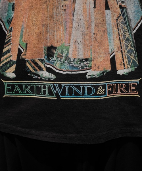 THRIFTY LOOK（スリフティールック）の「THRIFTY LOOK スリフティルック / THRIFTY"EARTH WIND & FIRE"TEE（Tシャツ/カットソー・メンズ・ブラック・XX-LARGE/X-LARGE/MEDIUM/LARGE）」の11枚目の写真