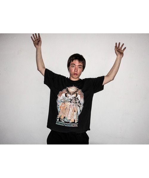THRIFTY LOOK（スリフティールック）の「THRIFTY LOOK スリフティルック / THRIFTY"EARTH WIND & FIRE"TEE（Tシャツ/カットソー・メンズ・ブラック・XX-LARGE/X-LARGE/MEDIUM/LARGE）」の15枚目の写真