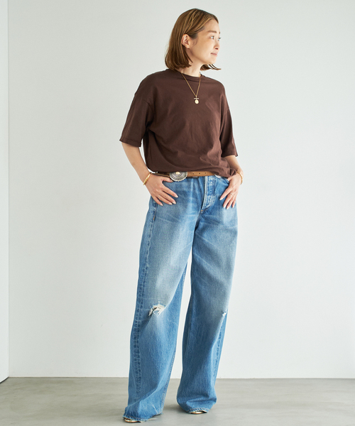 セール】* Garment Dye Tシャツ（Tシャツ/カットソー
