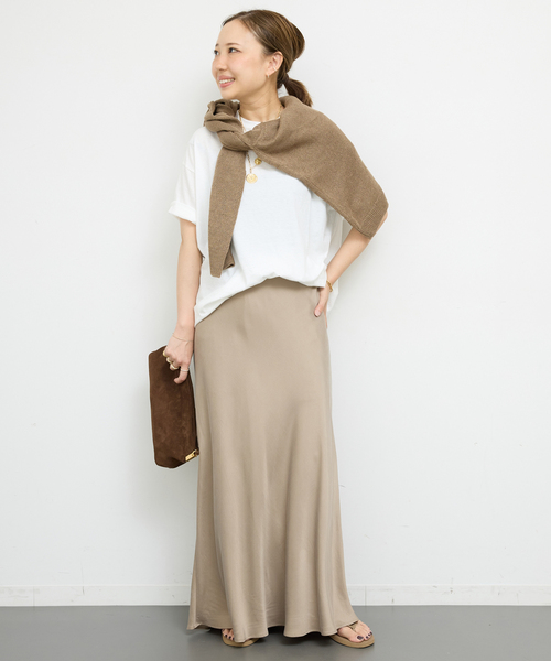 Deuxieme Classe Garment Dye Tシャツ ベージュ Garment Dye Tシャツ（Tシャツ／カットソー）｜Deuxieme Classe