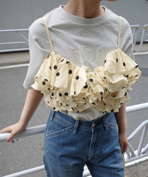 新品タグ付き】クリンクルクリンクルクリンクル/フリルドット