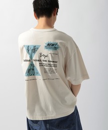 Healthknit | 【Healthknit(ヘルスニット)】別注バックプリントピグメントTシャツ(Tシャツ/カットソー)