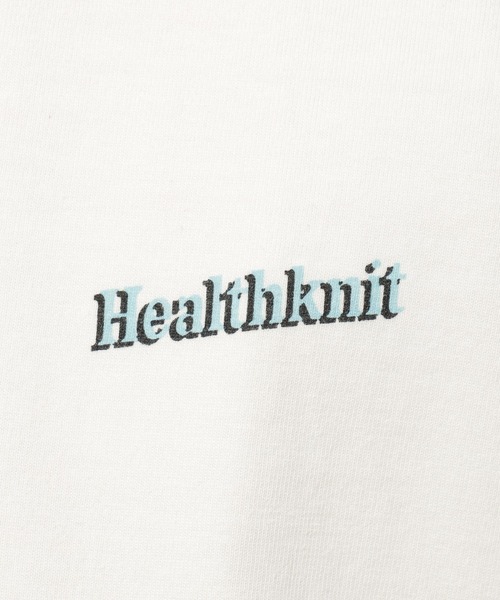 Healthknit（ヘルスニット）の「【Healthknit(ヘルスニット)】別注バックプリントピグメントTシャツ（Tシャツ/カットソー・メンズ・グレー/アイボリー/ピンク・LARGE/MEDIUM）」の15枚目の写真