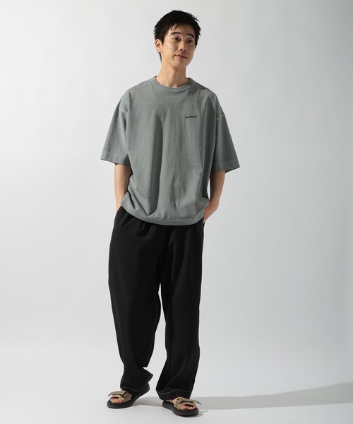 Healthknit（ヘルスニット）の「【Healthknit(ヘルスニット)】別注バックプリントピグメントTシャツ（Tシャツ/カットソー・メンズ・グレー/アイボリー/ピンク・LARGE/MEDIUM）」の17枚目の写真