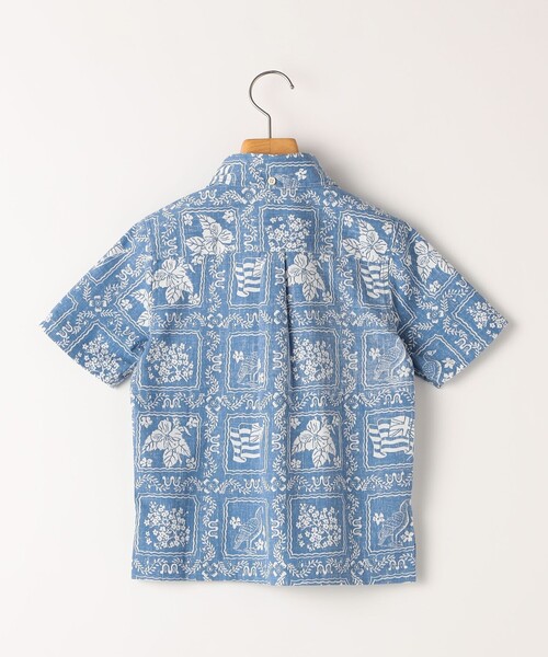 reyn spooner(レインスプーナー)の「Reyn Spooner:110~130cm/ ボタン フロント シャツ(シャツ/ブラウス・キッズ・ブルー・110/120/130)」の10枚目の写真