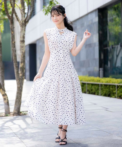 Noela❤︎大人チェック柄ワンピ Noela（ノエラ）の「シアーチェックワンピ（ドレス）」 - WEAR