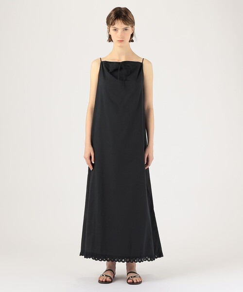 BY MALENE BIRGER（バイマレーネビルガー）の「BY MALENE BIRGER ELIZABETH コットン キャミソールドレス（ワンピース・レディース・ブラック・34）」の2枚目の写真