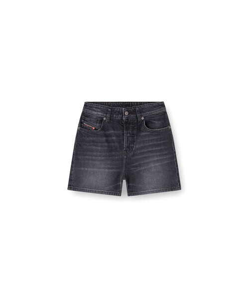 DIESEL(ディーゼル)の「ウィメンズ デニムショートパンツ DE-JIRO(デニムパンツ・レディース・ブラック・23inch/24inch/25inch/27inch/26inch/29inch)」の4枚目の写真