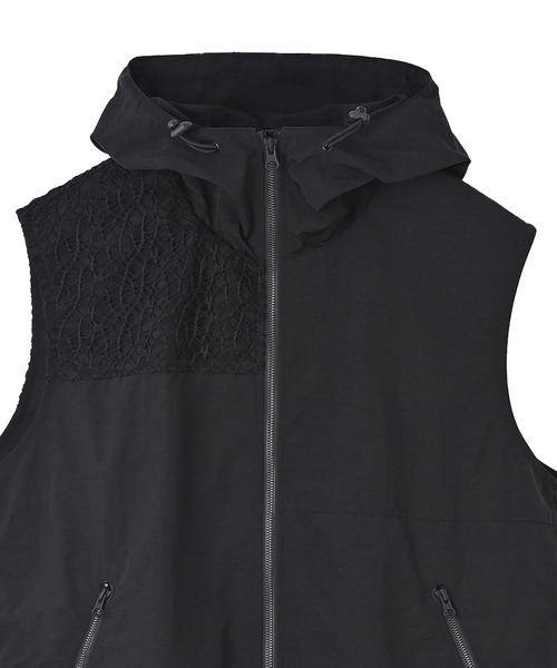 funda mine（ファンダマイン）の「ナイロンフードベスト（ベスト・レディース・ブラック・FREE）」の12枚目の写真