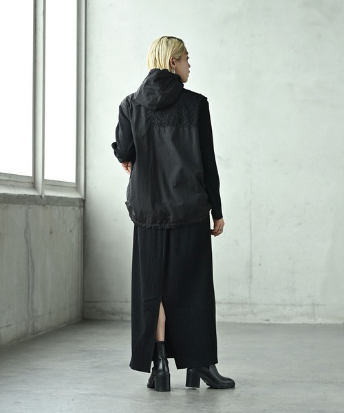 funda mine（ファンダマイン）の「ナイロンフードベスト（ベスト・レディース・ブラック・FREE）」の21枚目の写真